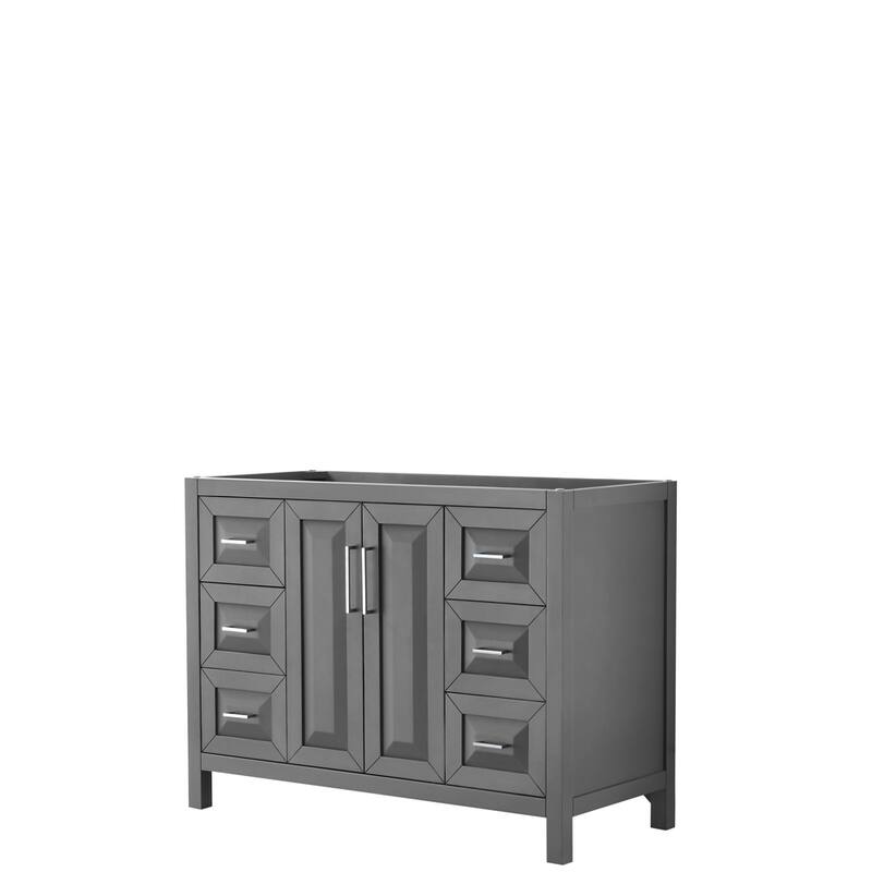Daria 48-inch Single Vanity, No Top, No Mirror