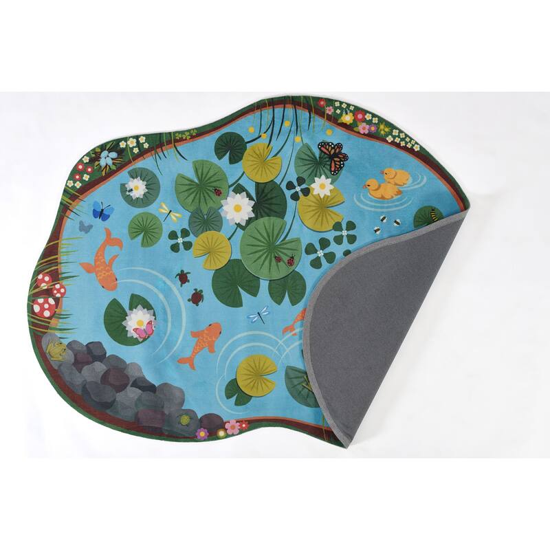 Momeni Playground Pond Kid Rug
