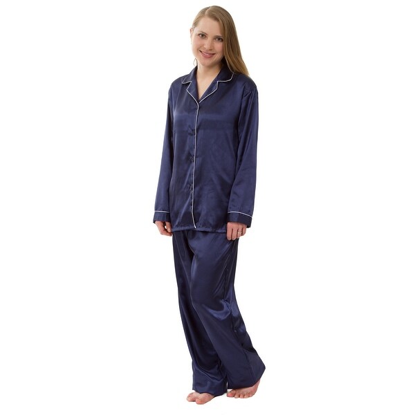 satin pajama set