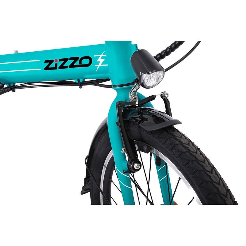 Zizzo Forte 7-speed Aluminum Folding Electric Bike