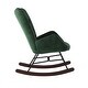 preview thumbnail 26 of 46, Carson Carrington Mid-century Modern Velvet Rocker Accent Chair
