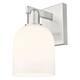 Option Brushed Satin Nickel / White