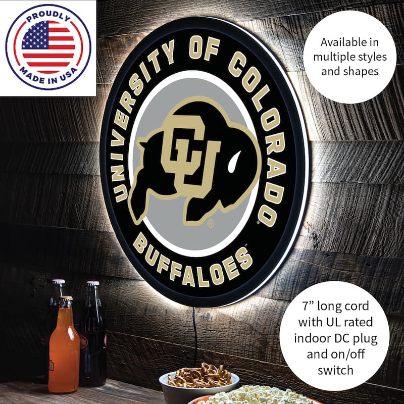 University of Colorado LED Lighted Sign