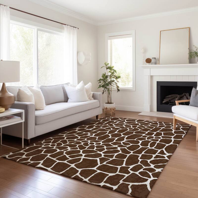 Premium Washable Super Soft Animal Print Mayfield Rug