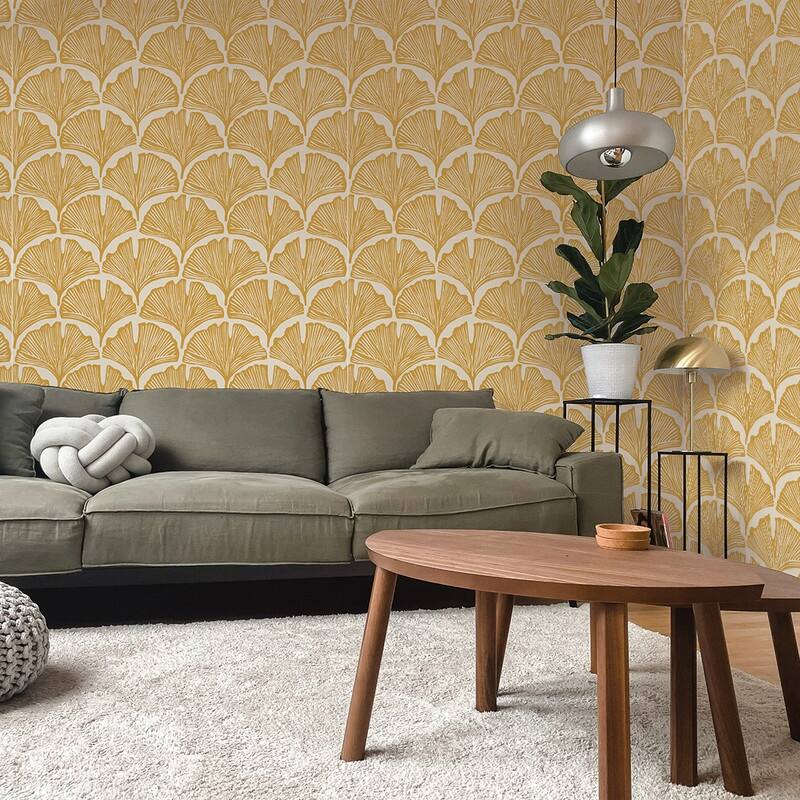 Tempaper Feather Palm by Novogratz Peel and Stick Wallpaper