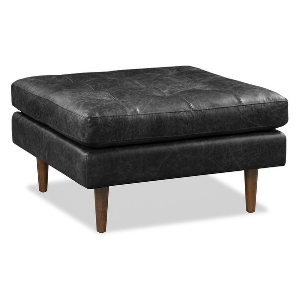 Poly and shop bark leather bench