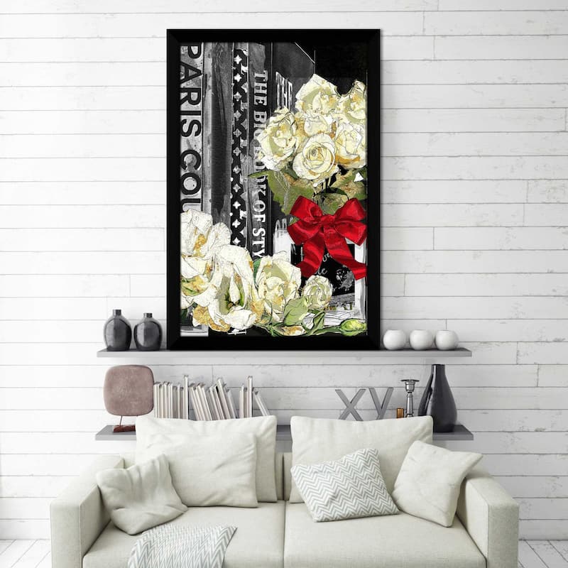 "Red Bow" by Jodi Print on Acrylic