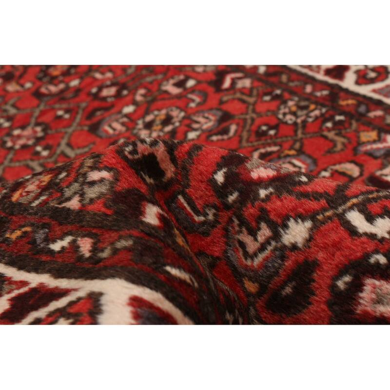 ECARPETGALLERY Hand-knotted Andelz Red Wool Rug - 2'11 x 10'11