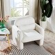 preview thumbnail 3 of 42, Stylish and Minimalist Single Sofa Chair with Arms and Pillow, Armchair, Accent Chair for Living Room, Bedroom, Study