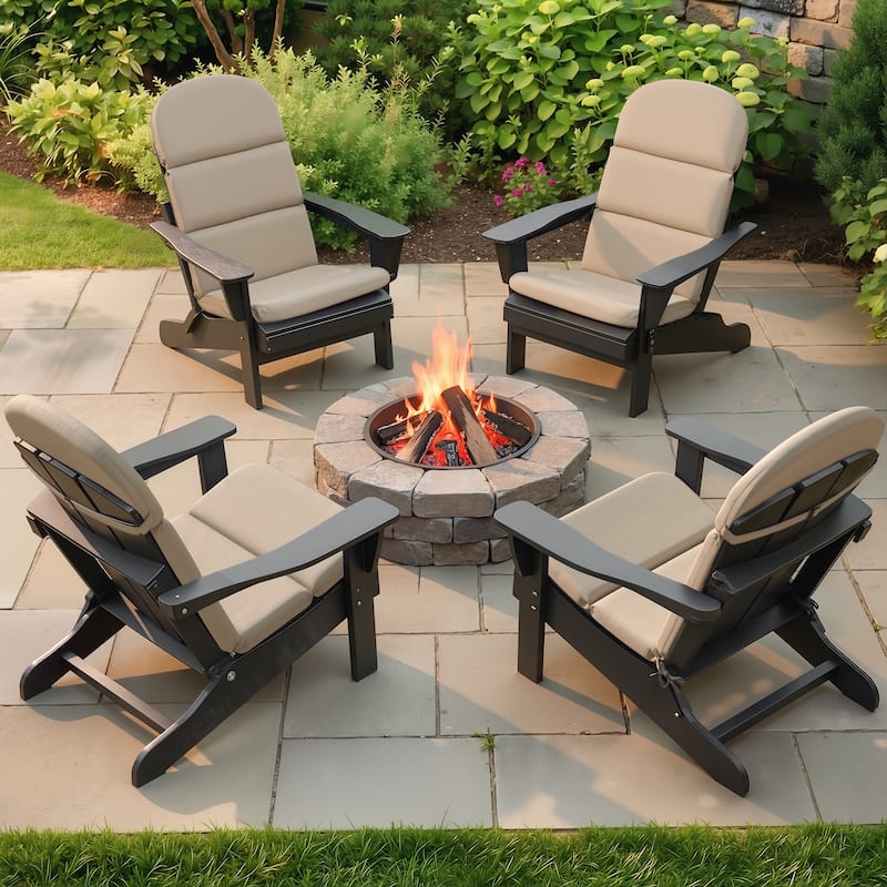 Crestlive Products Outdoor Adirondack Chair Cushion Patio Chair Pad