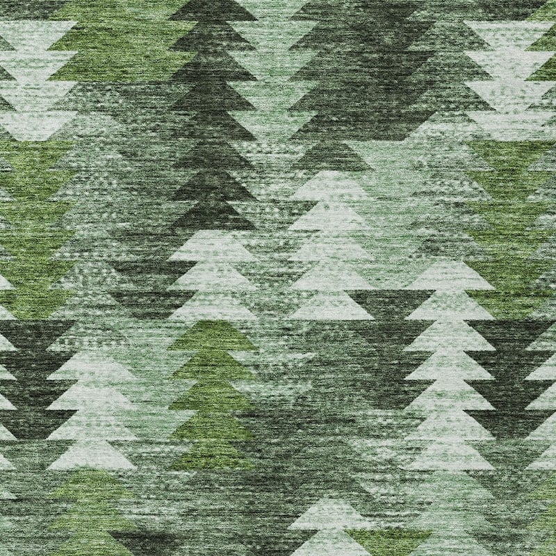 HomeRoots Southwestern Transitional Rectangle Outdoor Rug