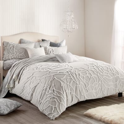 Peri Home Chenille Rose Duvet Set