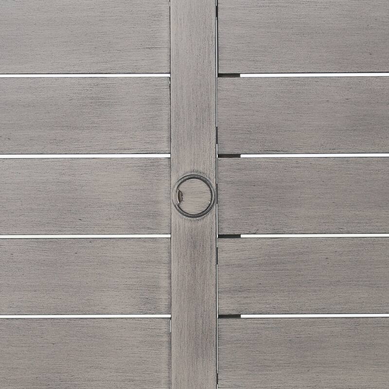 Aluminum Outdoor Oval Dining Table