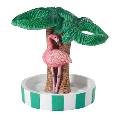Avanti Linens Flamingo Paradise Toothbrush Holder - Multicolor - Toothbrush Holder
