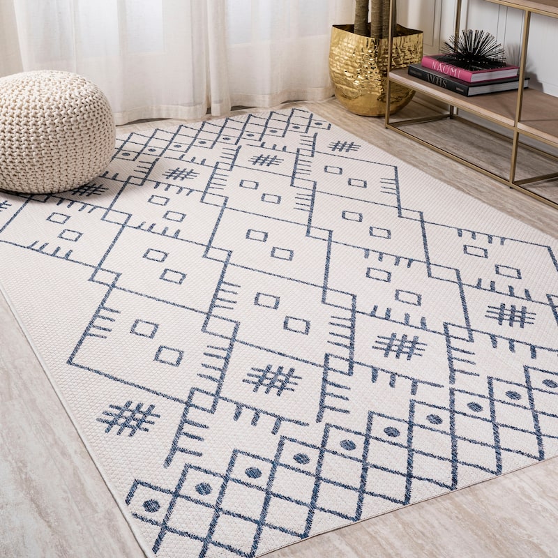 JONATHAN Y Zolak Moroccan Indoor/Outdoor Area Rug