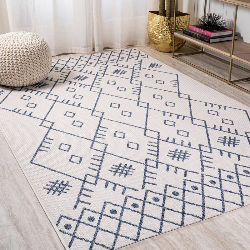 JONATHAN Y Zolak Moroccan Indoor/Outdoor Area Rug