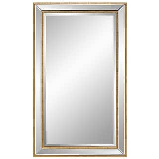 24 x 40 in. Gold Rectangular Mirror - 24" W x 40" H x 1" D