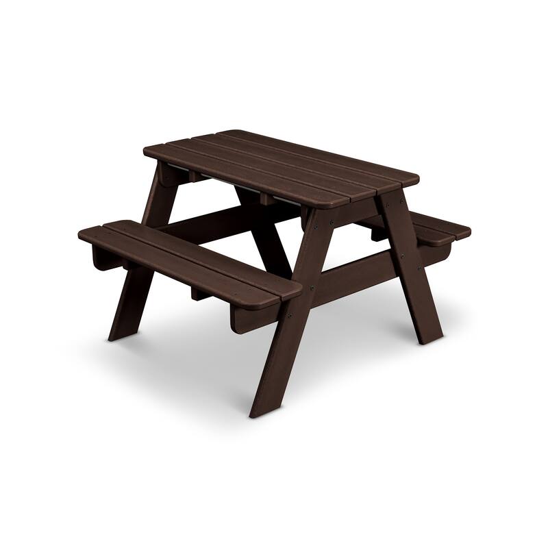 POLYWOOD Kids Outdoor Picnic Table