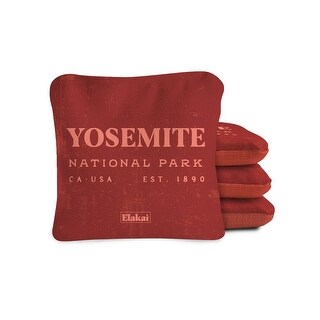Yosemite National Park Dual Sided Pro Cornhole Bags (Set of 4)