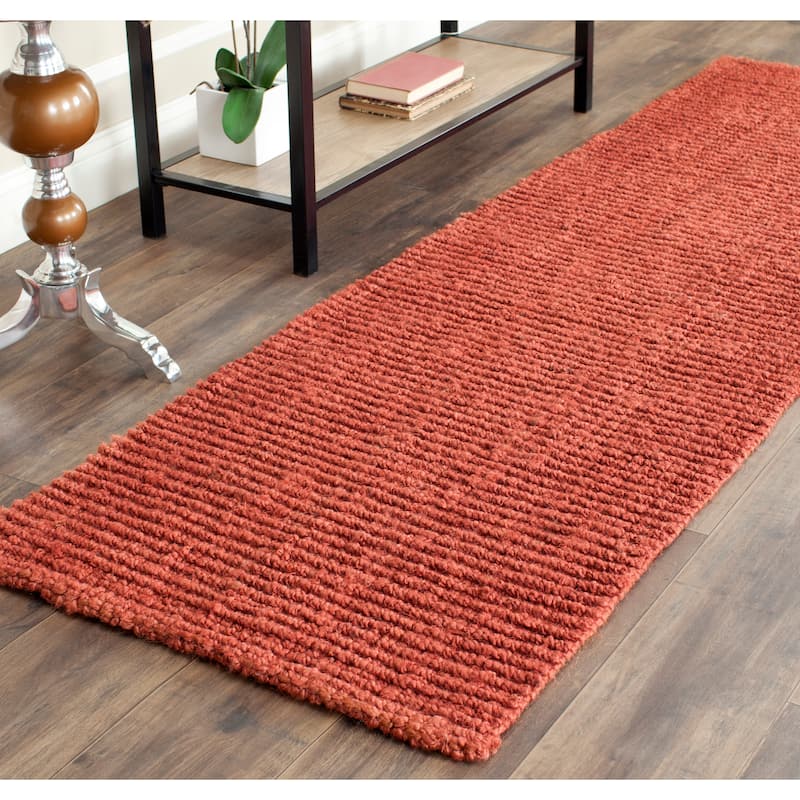 SAFAVIEH Jerneja Handmade Solid Chunky Jute Area Rug