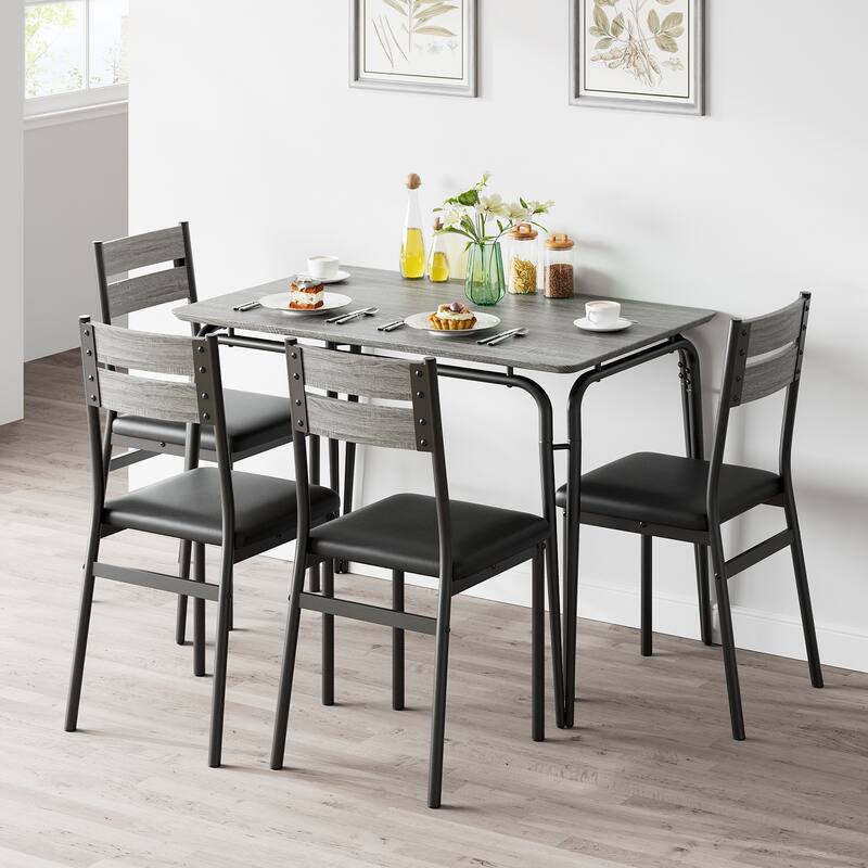 Dining Table Set with Chairs for Small Space Kitchen