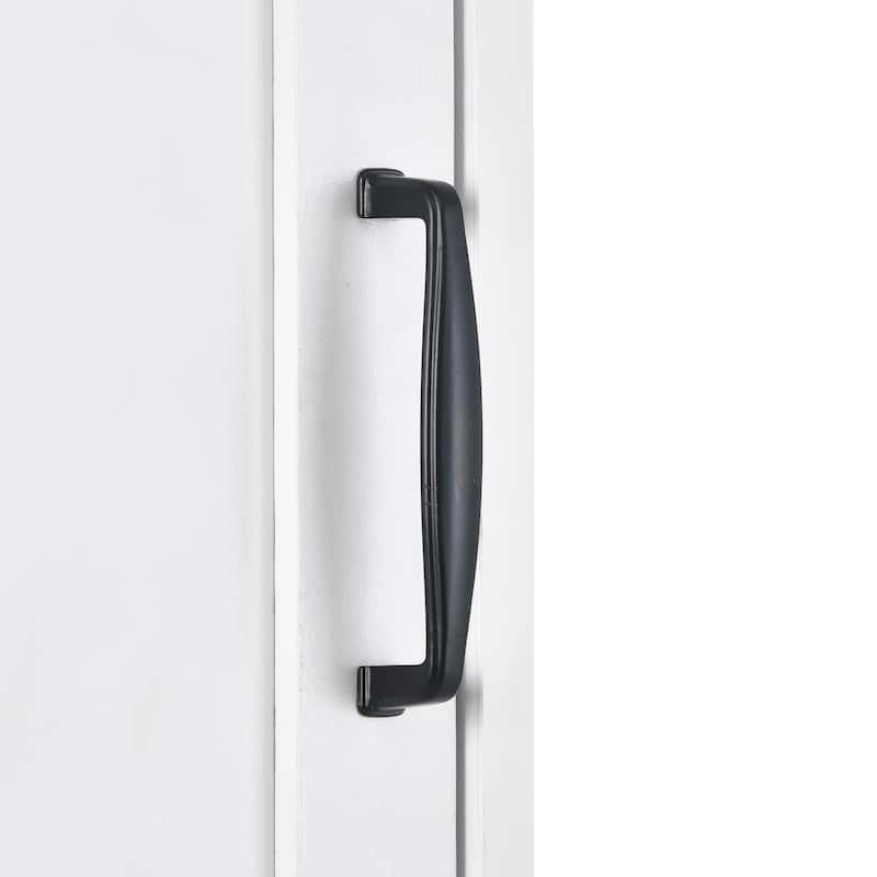 Modern Style 4-in-1 Multiple Functions Hall Tree with Ample Storage Drawer and 7 Metal Hooks