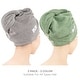 preview thumbnail 49 of 86, American Soft Linen 100% Cotton Hair Drying Towels for Women, Cotton Hair Turban Turkish Towel Wrap, Head Towel Cap for Hairs