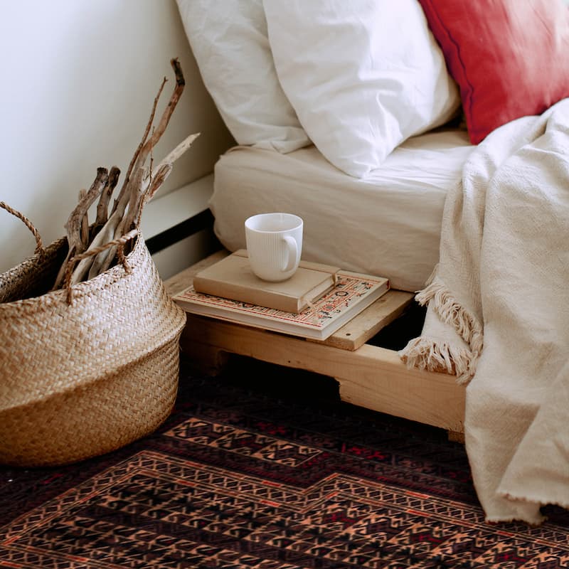 Teimani Brown Rug 3'1" x 4'6" - 3'1 x 4'6