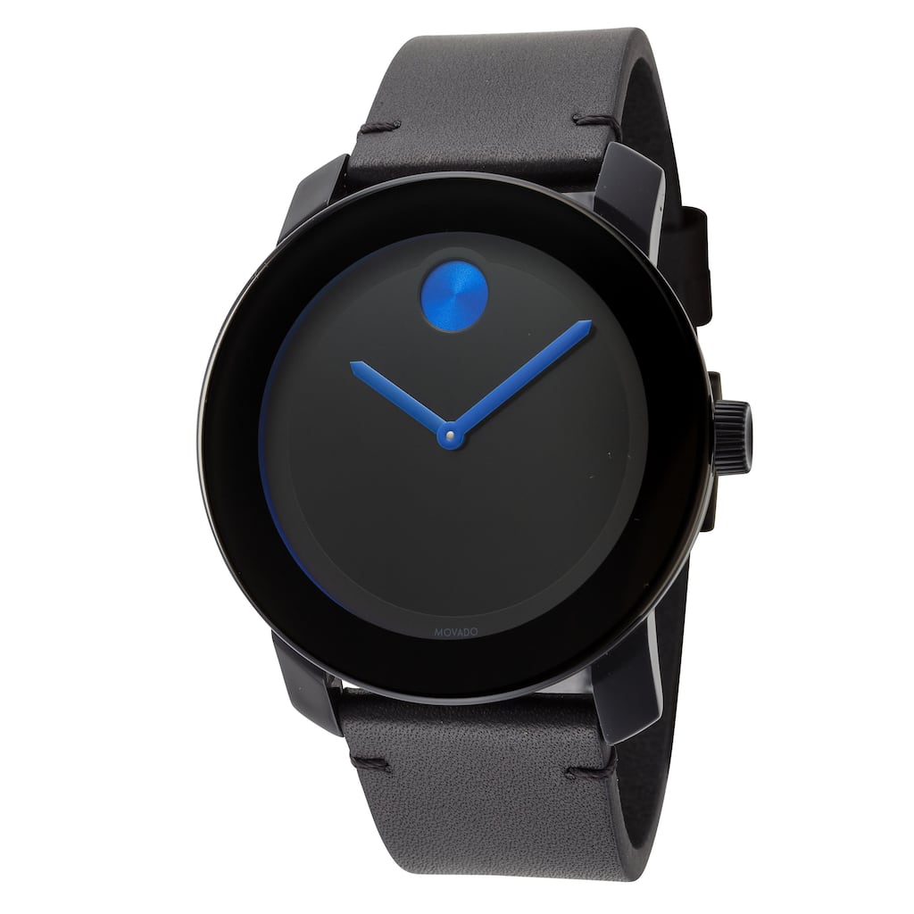 Movado Men's Bold 42mm Quartz Watch 3600307 - Black - N/A