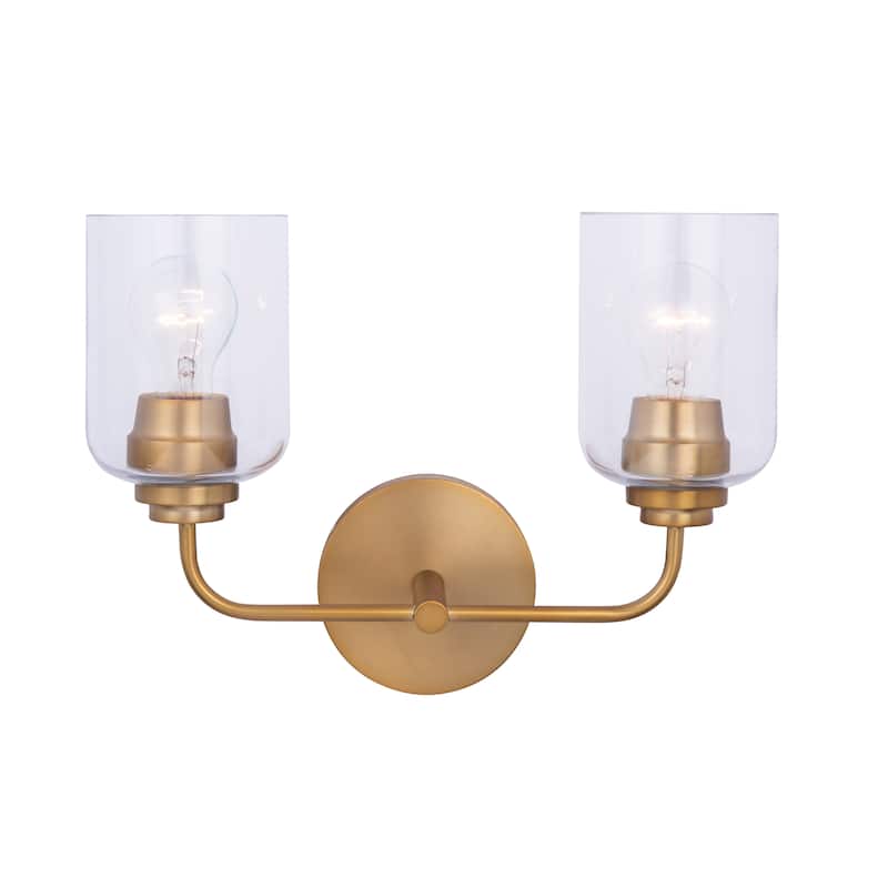 Brio Lighting Kiara 2-Light Dimmable Bathroom Vanity Light