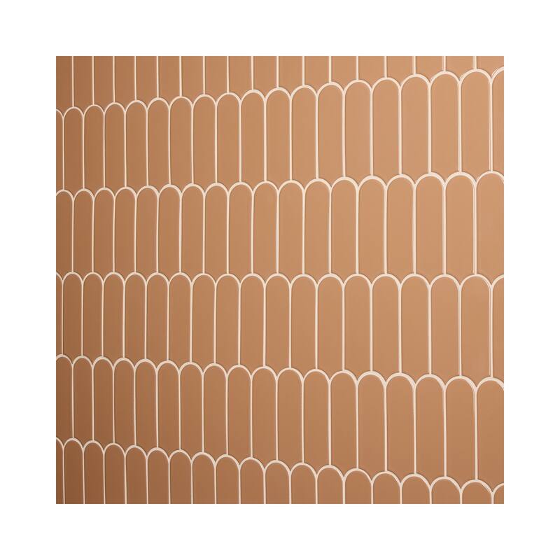 Daltile Artefino Vintage 2 x 6 Fish Scale Mosaic (10 PC Per SQFT) (10.00 SQFT Per Carton)