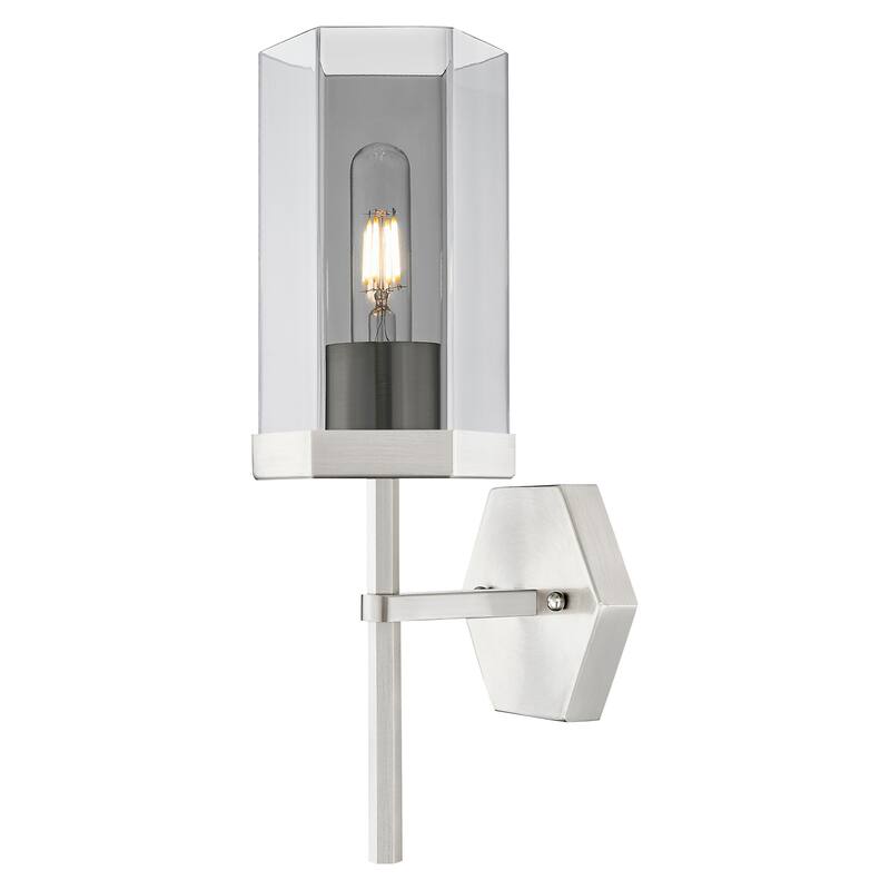 Innovations Lighting 463-1W-G463-8SM Blakeley 15" Tall Wall Sconce - Satin Nickel