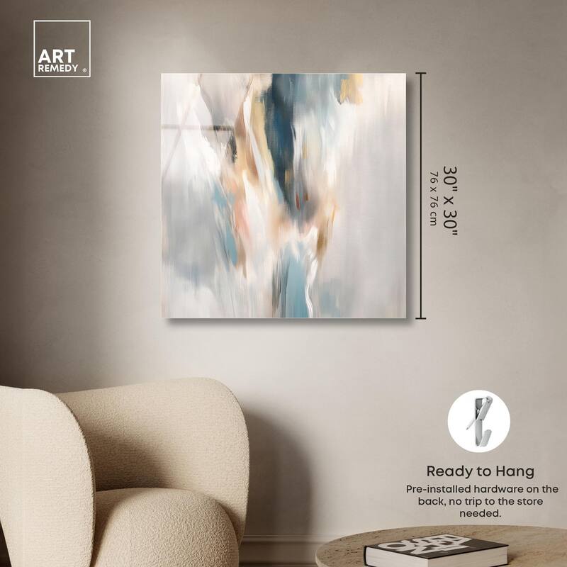 Gilded Gorge II Acrylic by Art Remedy, Ready to Hang