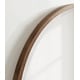 preview thumbnail 11 of 46, Kate and Laurel McLean Round Wood Framed Wall Mirror
