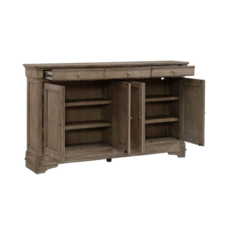 Morrow Bay Wirebrushed Hall Buffet