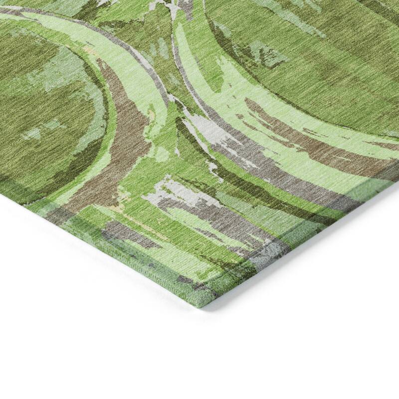 Machine Washable Indoor/ Outdoor Chantille Contemporary Rug