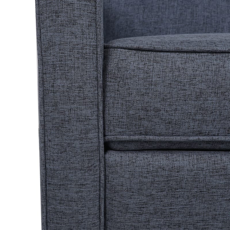 Denison Upholstered Loveseat Pushback Recliner by Christopher Knight Home