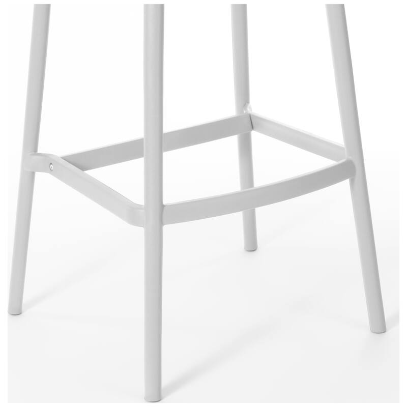 Frond and Form 29.5 Inch Outdoor Bar Stool (Set of 2)