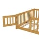 preview thumbnail 124 of 159, Wood Floor Bed with Safety Guardrails and Door