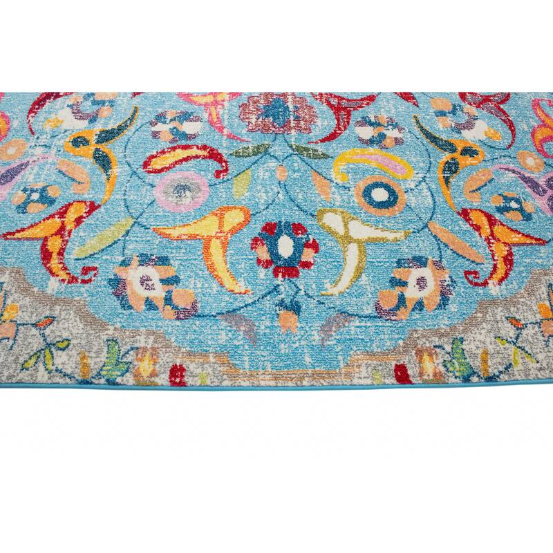 Noori Rug Sapphire Distressed Alene Rug