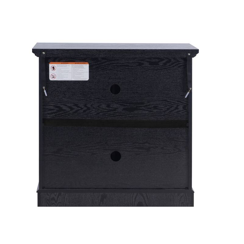 Sideboard Cabinet with Acrylic Mirrored Doors, Wooden Kitchen Pantry Storage Cabinet, Accent Cabinet with Adjustable Shelf