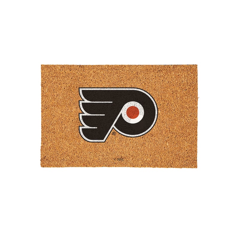 Philadelphia Flyers Full Color Indoor/Outdoor Coir Mat