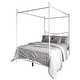 preview thumbnail 10 of 32, Clayfell Denver Metal Canopy Bed