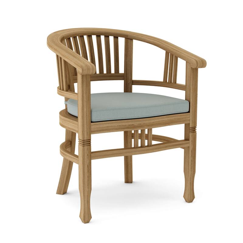 Captain Teak Outdoor Dining Chair - N/A