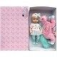 preview thumbnail 5 of 3, New Adventures Little Darlings: 15" Hop On Baby Set - Pink