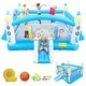 preview thumbnail 3 of 7, Multifunctional Jump 'n Slide Inflatable Bouncer for Kids Complete Setup with Blower - 198" x 180" Play Area - 96" Tall - N/A