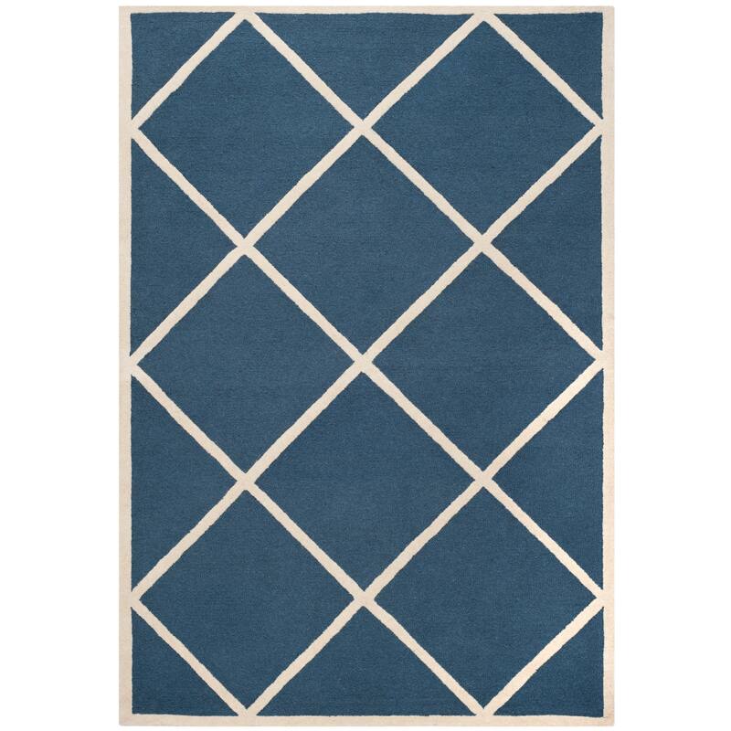 SAFAVIEH Handmade Cambridge Vija Modern Moroccan Wool Rug