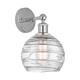 Option Polished Chrome / Clear Deco Swirl