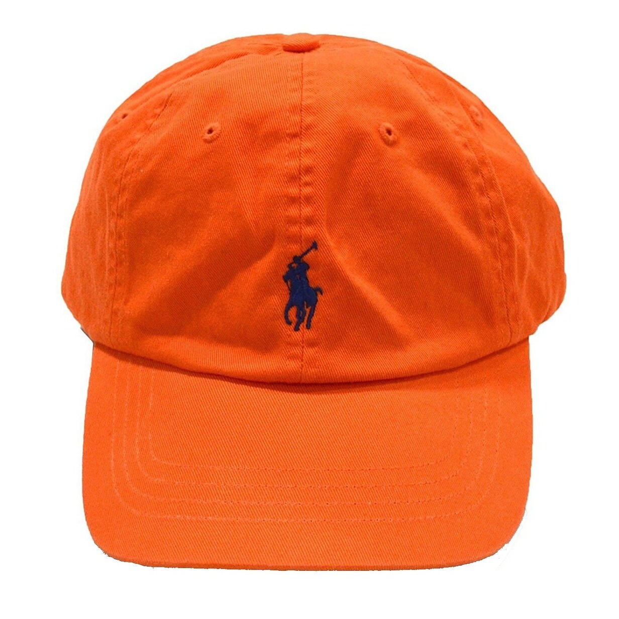 orange polo cap
