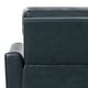 preview thumbnail 16 of 20, Abbyson Ludovic Leather Power Reclining Loveseat with Power Headrest
